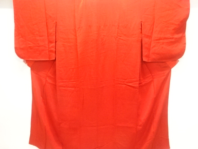 JAPANESE KIMONO / ANTIQUE JUBAN / SILK / KINSHA / FLOWER